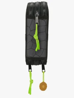 Kreativt Legetøj|Turtles Ninja Tredelt Penalhus, Grå/Sort