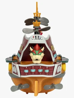 SuperMario Legetøjsfigurer-Nintendo Super Mario Bowsers Skib Deluxe Legesæt