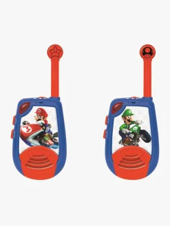 Elektronik & Media|SuperMario Nintendo Super Mario Mario Kart Walkie Talkie, Blå/Rød
