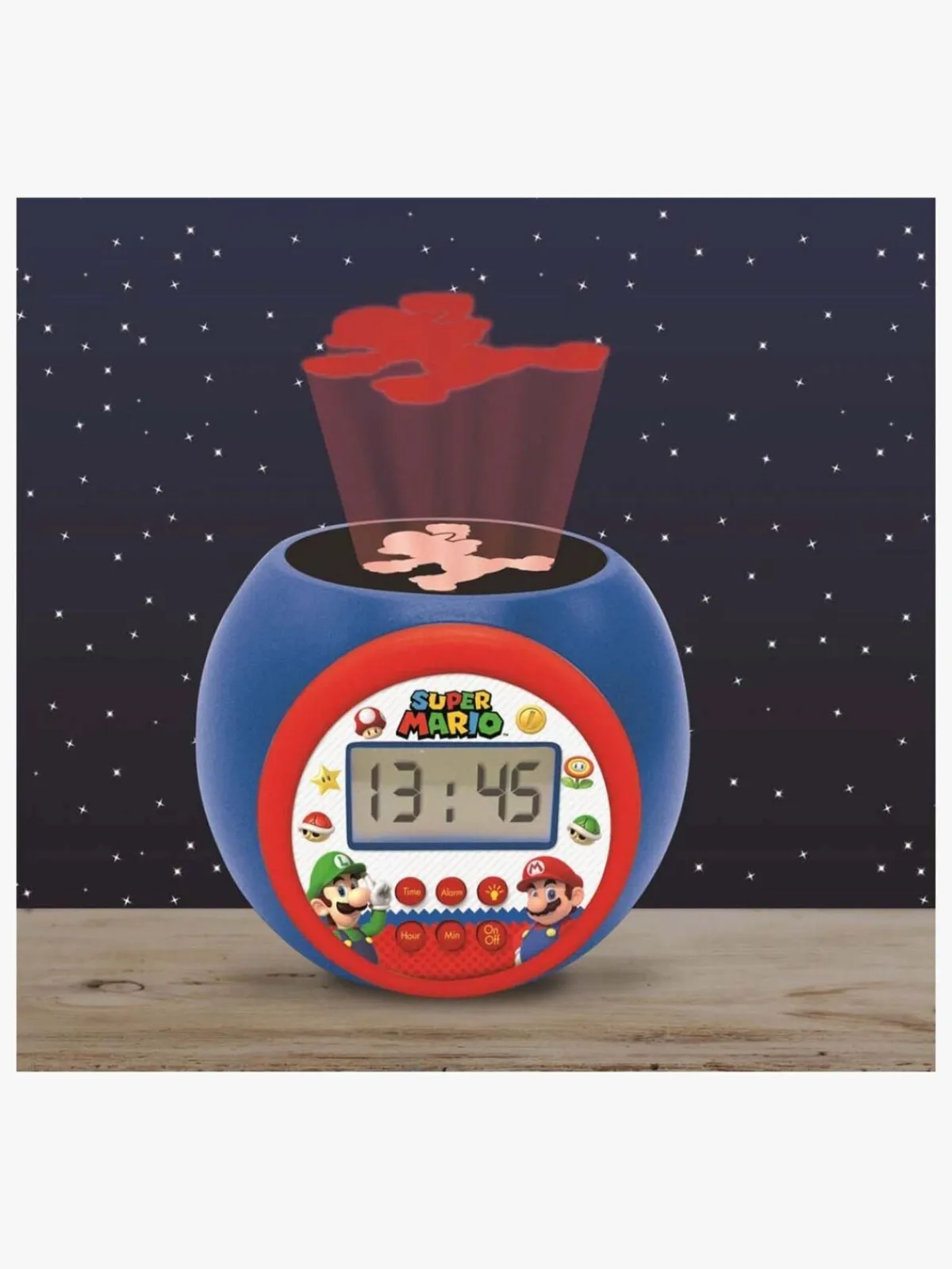 Interiør|SuperMario Nintendo Super Mario Projector Vækkeur, Blå