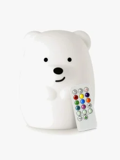Børn Nitelite Lamper & Belysning-Natlampe Bjørn, Hvid