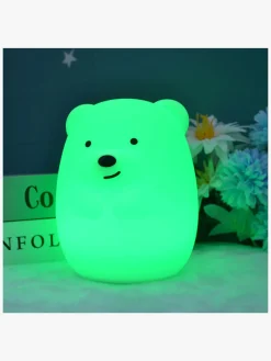 Børn Nitelite Lamper & Belysning-Natlampe Bjørn, Hvid