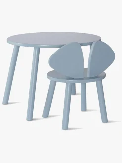 Børn Nofred Børnemøbler-Stol og Bord, Blå