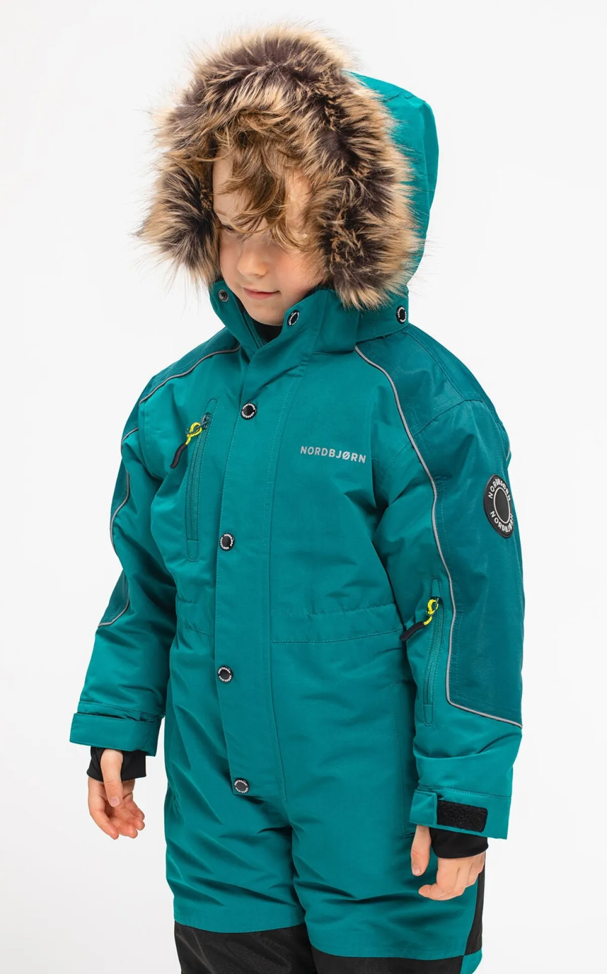 Børn Nordbjrn Flyverdragter-Nordbjørn Arctic Flyverdragt, Kombu Green