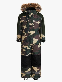 Overtøj|Nordbjrn Nordbjørn Arctic Flyverdragt, Camouflage Grøn/Brun