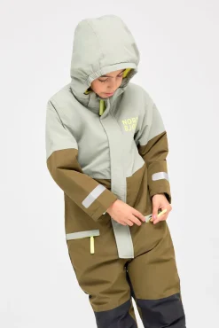Overtøj|Regntøj|Nordbjrn Nordbjörn Aspen Flyverdragt, Shadow/Dark Olive Blå/Grå