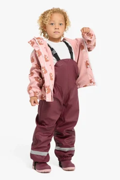 Regntøj|Nordbjrn Nordbjørn Asperö Foret Regnsæt, Pink Squirrel Lyserød/Brun