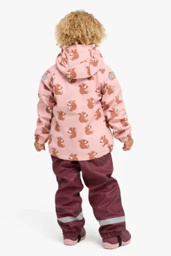 Regntøj|Nordbjrn Nordbjørn Asperö Foret Regnsæt, Pink Squirrel Lyserød/Brun