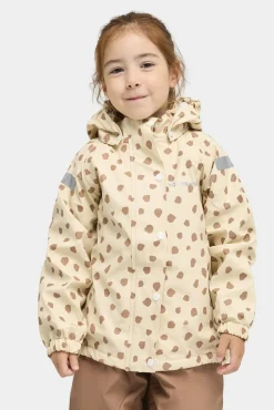 Regntøj|Nordbjrn Nordbjørn Asperö Foret Regnsæt, Dots Beige Beige/Brun