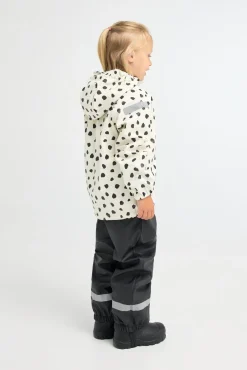 Regntøj|Nordbjrn Nordbjørn Asperö Foret Regnsæt, Dots Black Hvid/Sort