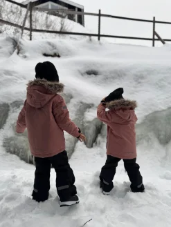 Børn Nordbjrn Vintertøj-Nordbjörn Avalanche Vinterjakke, Ash Rose