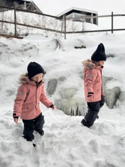 Børn Nordbjrn Vintertøj-Nordbjörn Avalanche Vinterjakke, Ash Rose