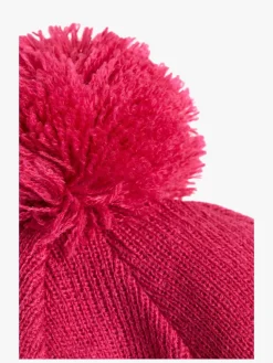 Tilbehør|Vintertøj|Nordbjrn Nordbjørn Billie Hue, Magenta Lyserød/Hvid