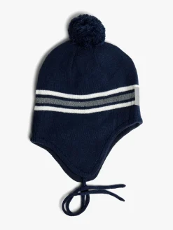 Tilbehør|Vintertøj|Nordbjrn Nordbjørn Billie Hue, Navyblå Blå/Grå/Hvid