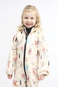 Overtøj|Nordbjrn Nordbjørn Bovall Softshelldragt, Monkey Business Sandshell Beige/Orange