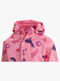 Regntøj|Nordbjrn Nordbjørn Öckerö Foret Regnsæt, Shapes Sea Pink