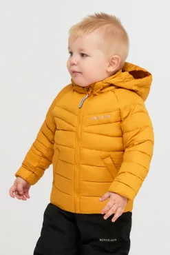 Børn Nordbjrn Vintertøj-Nordbjørn Cortina Dynejakke, Sunflower