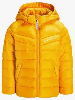 Børn Nordbjrn Vintertøj-Nordbjørn Cortina Dynejakke, Sunflower