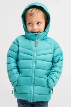 Børn Nordbjrn Vintertøj-Nordbjørn Cortina Dynejakke, Teal