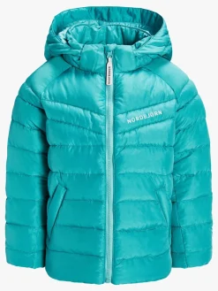 Børn Nordbjrn Vintertøj-Nordbjørn Cortina Dynejakke, Teal