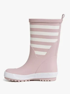 Børn Nordbjrn Gummistøvler-Nordbjørn Dagg Gummistøvler, Lyserød/Hvid