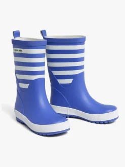 Gummistøvler|Nordbjrn Nordbjørn Dagg Gummistøvler, Blå/ Hvid