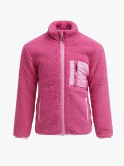 Børn Nordbjrn Fleecetøj-Nordbjørn Dakota Fleecetrøje, Fuchsia