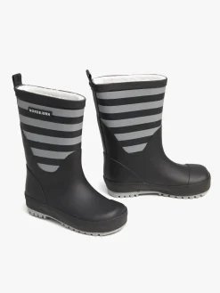 Gummistøvler|Nordbjrn Nordbjørn Dunder Forede Gummistøvler, Grey/Black Grå/Sort