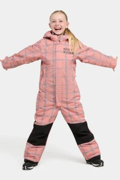 Børn Nordbjrn Flyverdragter-Nordbjörn Enelunden Flyverdragt, Rose Dawn Checked