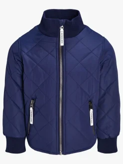 Overtøj|Nordbjrn Nordbjørn Falsterbo Quiltet Jakke, Peacoat Blå