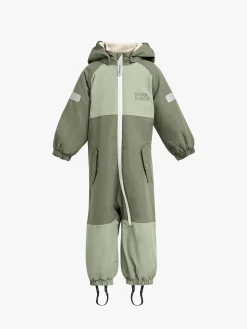 Flyverdragter|Nordbjrn Nordbjørn Fernie Babyflyverdragt, Sea Spray/Beetle Grøn/Grå