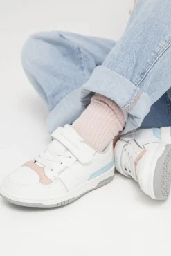 Børn Nordbjrn Sneakers-Nordbjørn Fido Sneakers, Hvid/Lyserød