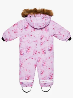 Flyverdragter|Nordbjrn Nordbjørn Fårö Babyflyverdragt, Enchanted Flowers Lyserød