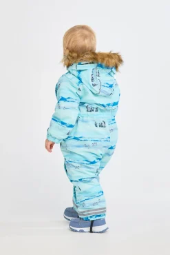 Fleecetøj|Overtøj|Nordbjrn Nordbjørn Fårö Babyflyverdragt, Pingu Blå