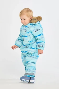 Fleecetøj|Overtøj|Nordbjrn Nordbjørn Fårö Babyflyverdragt, Pingu Blå