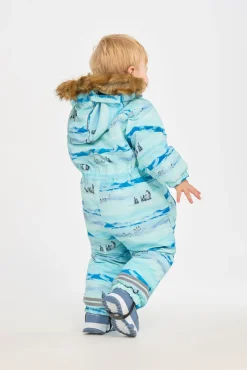 Fleecetøj|Overtøj|Nordbjrn Nordbjørn Fårö Babyflyverdragt, Pingu Blå