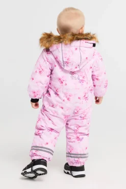 Fleecetøj|Overtøj|Nordbjrn Nordbjørn Fårö Babyflyverdragt, Enchanted Flowers Lyserød