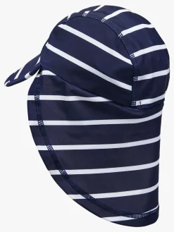 Uv & Strand|Nordbjrn Nordbjørn Fårö UV-Hat, Navy Stripe Blå/Hvid