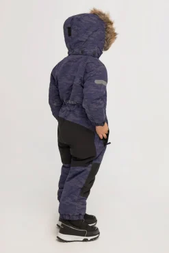 Overtøj|Nordbjrn Nordbjørn Frej Reflekterende Flyverdragt, Camo Dots Eclipse Blå