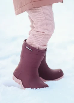 Støvler & Vinterstøvler|Nordbjrn Nordbjörn Grundsund Forede Gummistøvler, Oxblood Lilla
