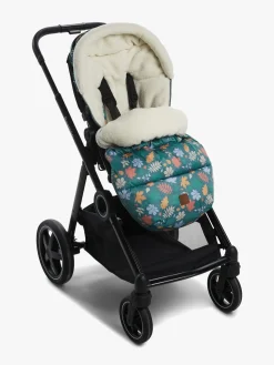 Nordbjrn Køreposer-Nordbjørn Hazey Kørepose Pile, Leaf/North Atlantic