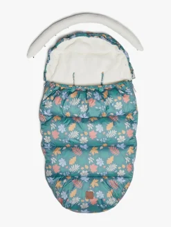 Nordbjrn Køreposer-Nordbjørn Hazey Kørepose Pile, Leaf/North Atlantic