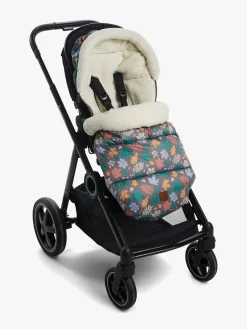 Nordbjrn Køreposer-Nordbjørn Hazey Kørepose Pile, Leafs/Dark Gull Grey