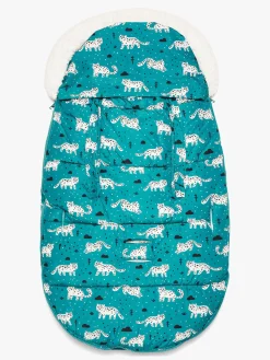 Nordbjrn Køreposer-Nordbjørn Hazey Kørepose, Snowleo/Teal