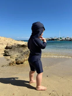 Uv & Strand|Nordbjrn Nordbjørn Hönö UV-Dragt, Navy Blå