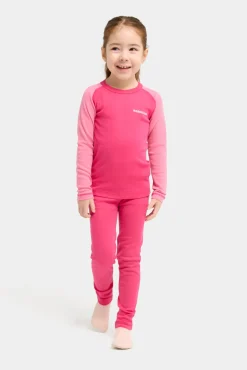 Undertøj|Uldtøj|Nordbjrn Nordbjørn Icicle Skiundertøj Merinould, Magenta Lyserød