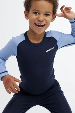 Undertøj|Uldtøj|Nordbjrn Nordbjørn Icicle Skiundertøj Merinould, Blue Nights Blå