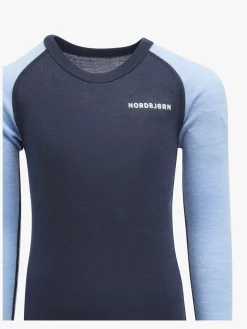 Undertøj|Uldtøj|Nordbjrn Nordbjørn Icicle Skiundertøj Merinould, Blue Nights Blå