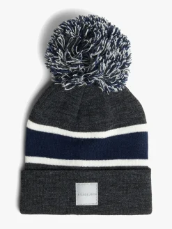 Tilbehør|Vintertøj|Nordbjrn Nordbjørn Idre Hue, Navy Blå/Grå