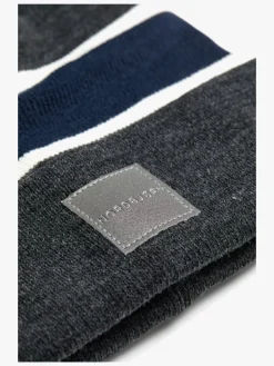 Tilbehør|Vintertøj|Nordbjrn Nordbjørn Idre Hue, Navy Blå/Grå